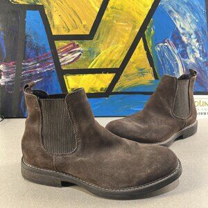 Luca Ferri Men’s Chelsea Boots (Brown, Size 11)